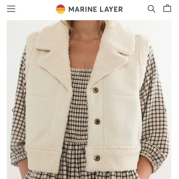 Quebec Sherpa Vest - Picture 4 of 16